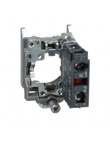 Harmony XB4 corps de bouton 1O raccordement vis-étrier SCHNEIDER ZB4BZ102