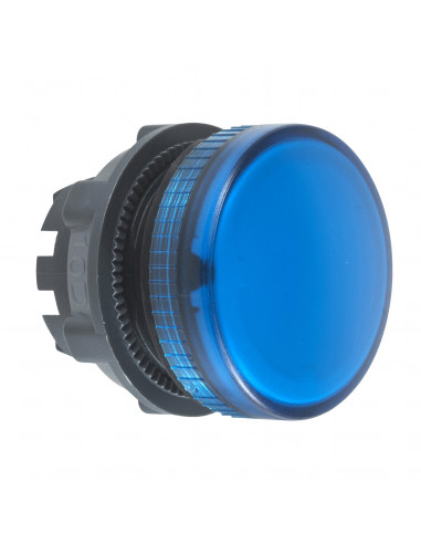 Harmony XB5 tête voyant lumineux DEL diam. 22 lisse bleu SCHNEIDER ZB5AV063