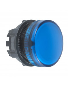Harmony XB5 tête voyant lumineux DEL diam. 22 lisse bleu SCHNEIDER ZB5AV063 2