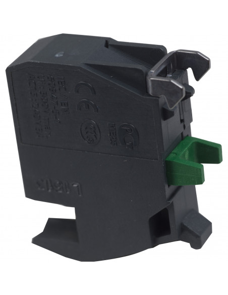 Harmony bloc contact 1F raccordement connecteur SCHNEIDER ZBE1014