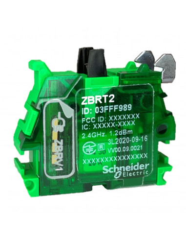 Harmony émetteur sans fil sans pile à double action pour XB5R SCHNEIDER ZBRT2