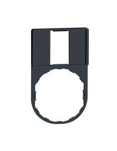 Harmony porte étiquette plat 30x50 pour étiquette 18x27 SCHNEIDER ZBZ33