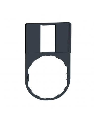 Harmony porte étiquette plat 30x50 pour étiquette 18x27 SCHNEIDER ZBZ33