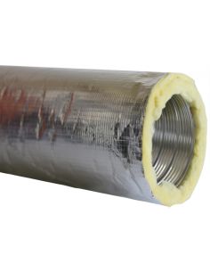 Gaine semi-rigide aluminium isolée classement M0 D 200 mm longueur 3 m GA ISO 200 LG 3M S&P UNELVENT 823261