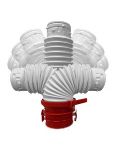 Piquage flexible sanitaire OCTEO D 80 PFS 80 S&P UNELVENT 890050