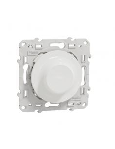 Wiser Odace variateur rotatif LED 2fils zigbee blanc SCHNEIDER S520513W