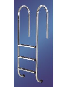 ECHELLE DROITE INOX 3 MARCHES ANTIDERAP FLEXINOX 87132031N