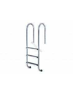 ECHELLE DROITE INOX 4 MARCHES ANTIDERAP FLEXINOX 87132049N
