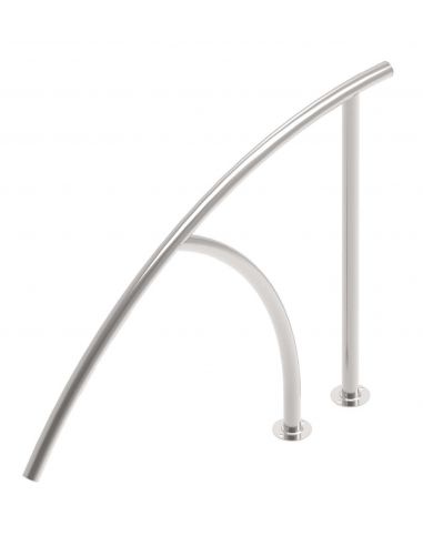 RAMPE AVEC PLATINE SOUDEE FLEXINOX 87468055