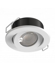 SPOT RT2012 7W 634-724Lm 60° CCT face avant 2700K/3000K/4000K orientable dimmable IP65 COMA SOLUM S0120790D