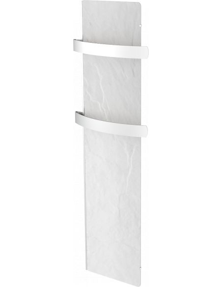 Sèche-serviettes rayonnnant SLIM 2.0 S-SERVIETTES 500W NATURA NOIR 100X25CM VALDEROMA 18500TL