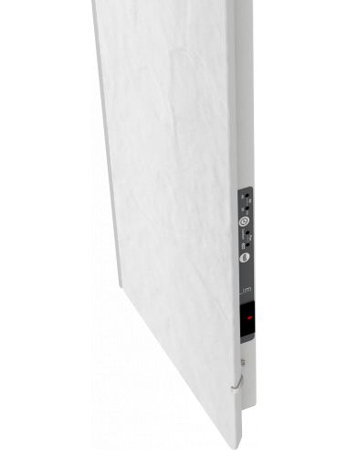 Sèche-serviettes rayonnnant SLIM 2.0 S-SERVIETTES 500W NATURA NOIR 100X25CM VALDEROMA 18500TL