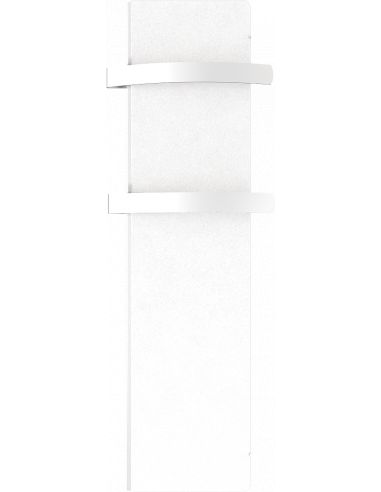 Sèche-serviettes rayonnnant SLIM 2.0 S-SERVIETTES 500W BLANC QUARTZ 100X25CM VALDEROMA 17500TL