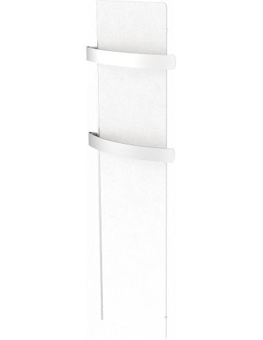 Sèche-serviettes rayonnnant SLIM 2.0 S-SERVIETTES 500W BLANC QUARTZ 100X25CM VALDEROMA 17500TL