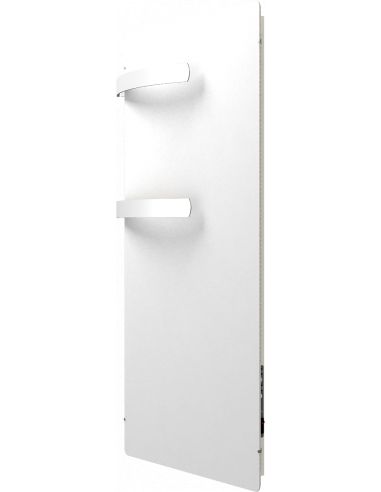 Sèche-serviettes rayonnnant SLIM 2.0 S-SERVIETTES 800W BLANC QUARTZ 100X50CM VALDEROMA 17800TL