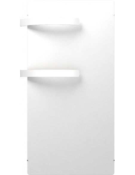 Sèche-serviettes rayonnnant SLIM 2.0 S-SERVIETTES 800W BLANC QUARTZ 100X50CM VALDEROMA 17800TL