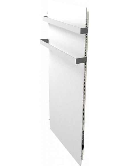 Sèche-serviettes rayonnnant SLIM 2.0 S-SERVIETTES 800W BLANC QUARTZ 100X50CM VALDEROMA 17800TL