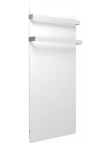 Sèche-serviettes rayonnnant SLIM 2.0 S-SERVIETTES 800W BLANC QUARTZ 100X50CM VALDEROMA 17800TL