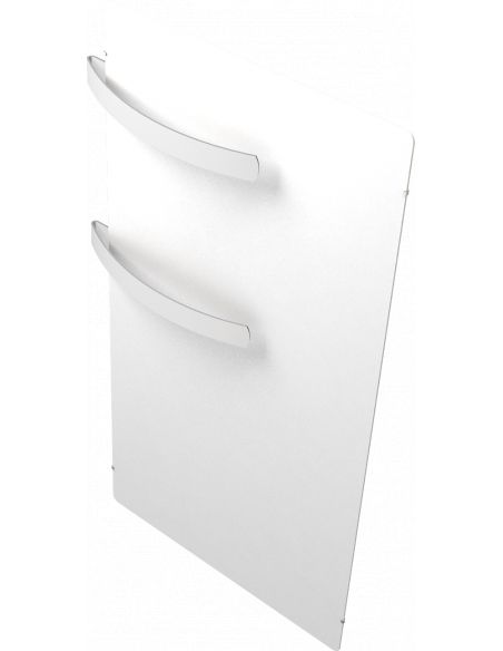 Sèche-serviettes rayonnnant SLIM 2.0 S-SERVIETTES 800W BLANC QUARTZ 100X50CM VALDEROMA 17800TL