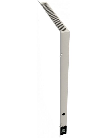 Radiateur à inertie WIFI 800W VERTICAL 50X100CM BLANC QUARTZ VALDEROMA BZ08VEW