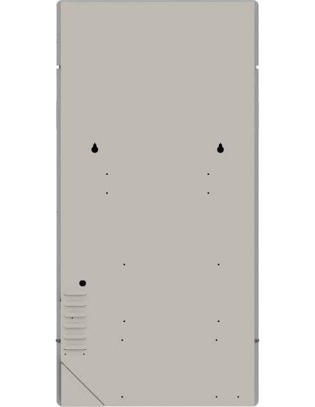 Radiateur à inertie WIFI 800W VERTICAL 50X100CM BLANC QUARTZ VALDEROMA BZ08VEW