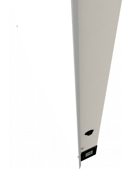 Radiateur à inertie WIFI 800W VERTICAL 50X100CM BLANC QUARTZ VALDEROMA BZ08VEW