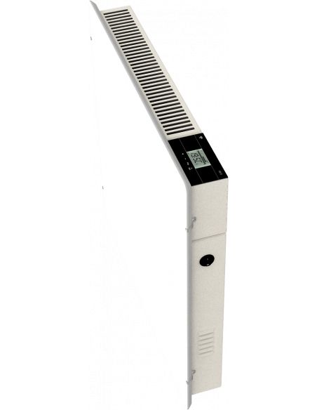 Radiateur à inertie WIFI 800W CARRE 50X50CM BLANC QUARTZ VALDEROMA BZ0800W