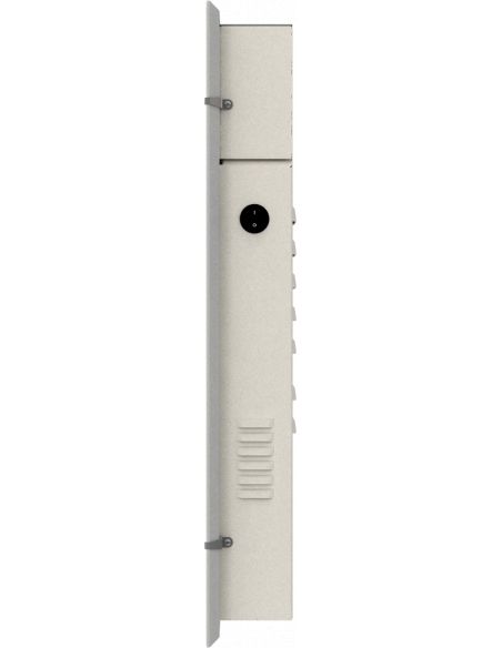 Radiateur à inertie WIFI 800W CARRE 50X50CM BLANC QUARTZ VALDEROMA BZ0800W