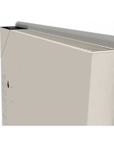 Radiateur à inertie WIFI 800W CARRE 50X50CM BLANC QUARTZ VALDEROMA BZ0800W