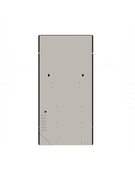 Radiateur à inertie WIFI 800W VERTICAL 50X100CM NATURA NOIR VALDEROMA NN08VEW