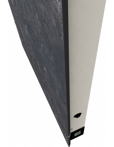 Radiateur à inertie WIFI 800W VERTICAL 50X100CM NATURA NOIR VALDEROMA NN08VEW