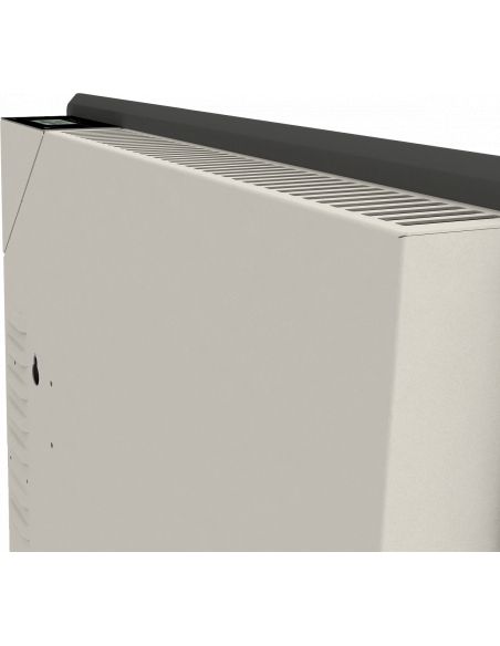 Radiateur à inertie WIFI 800W CARRE 50X50CM NATURA NOIR VALDEROMA NN0800W