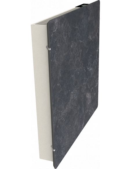 Radiateur à inertie WIFI 800W CARRE 50X50CM NATURA NOIR VALDEROMA NN0800W