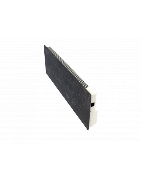 Radiateur à inertie PLINTHO 2000 W NATURA NOIR 100X35CM VALDEROMA NN2000P