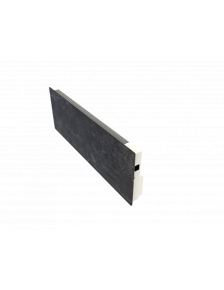 Radiateur à inertie PLINTHO 2000 W NATURA NOIR 100X35CM VALDEROMA NN2000P