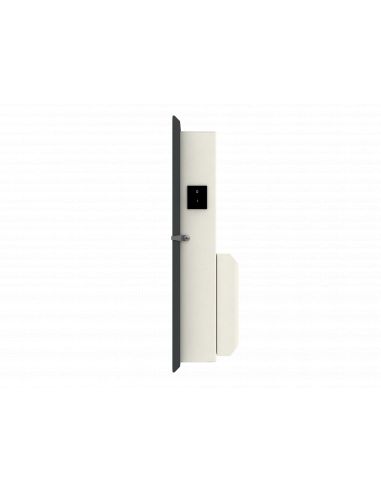 Radiateur à inertie PLINTHO 2000 W NATURA NOIR 100X35CM VALDEROMA NN2000P