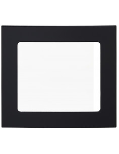 Façade finition noire satinée pour module adresse GTAD GFAPB AIPHONE 200438