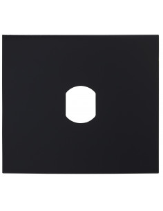 Façade finition noire satinée pour module VIGIK GFBP2B AIPHONE 200443