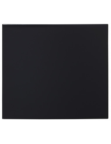 Façade finition noire satinée pour module vierge GFBPB AIPHONE 200435