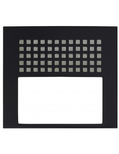 Façade finition noire satinée pour micro HP GTDBV et GTDBVN GTDBPB AIPHONE 200429