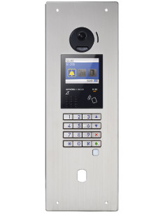 Platine vidéo enc. inox, défilement, nfc, b. mag., perçage vigik (2 noms HEXACT) GTDMBLVN2 AIPHONE 200492