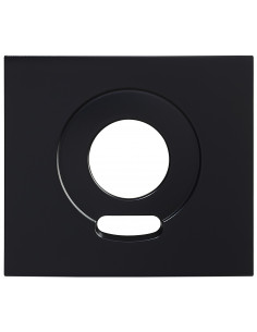 Façade finition noire satinée pour caméra GTVB GTVPB AIPHONE 200430