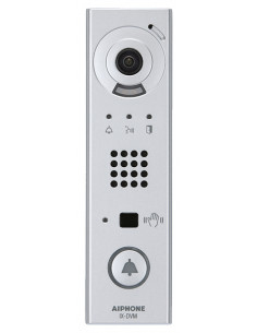 Platine vidéo ip, sip et onvif largeur étroite IXDVM AIPHONE 200994