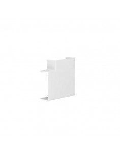 Angle plat variable lifea pour LF/LFF40090 h 90mm x p 40mm RAL 9016 Pure HAGER LFF4009059016 2