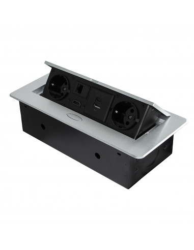 Multiconnecteur Atom 26 pour bureau EMUCA 5039925