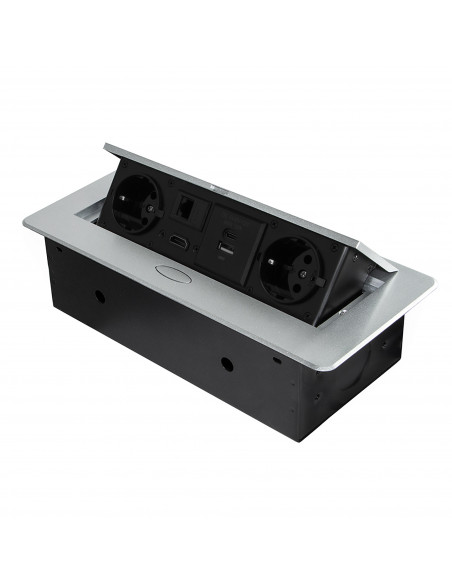Multiconnecteur Atom 26 pour bureau EMUCA 5039925