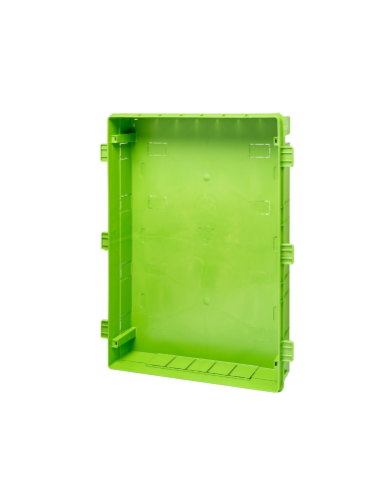 BACK BOX FOR FLUSH MOUNT. ENC. 12M GREEN GEWISS GW40685PM