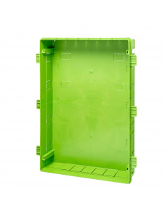 BACK BOX FOR FLUSH MOUNT. ENC. 12M GREEN GEWISS GW40685PM 2