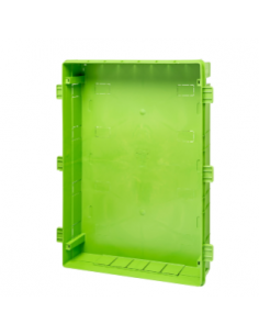 BACK BOX FOR FLUSH MOUNT. ENC. 24M GREEN GEWISS GW40687PM