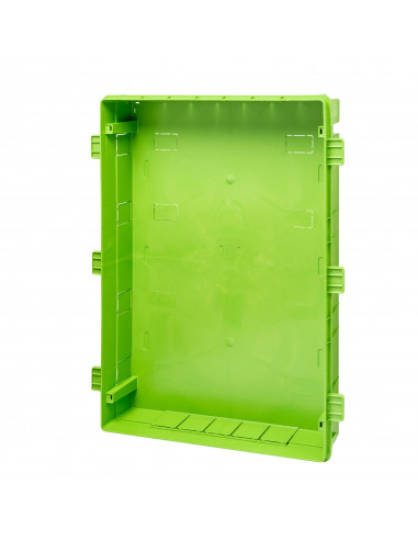 BACK BOX FOR FLUSH MOUNT. ENC. 54M GREEN GEWISS GW40689PM